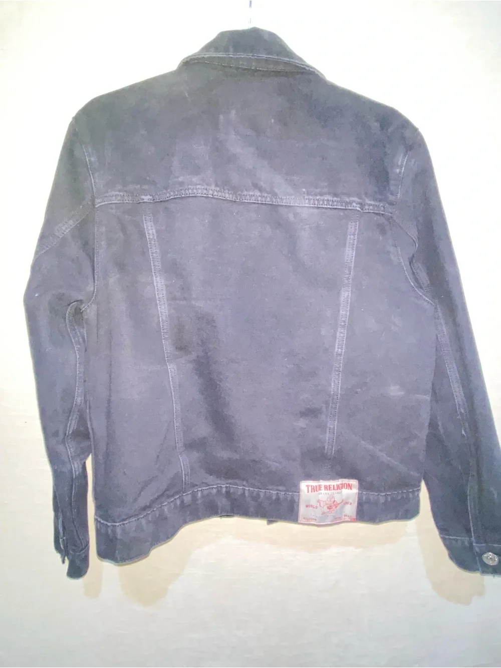 True Religion Kids Black Denim Trucker Jacket